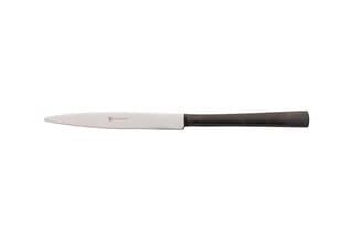 Evőkés 18/10 vintage/alátét fekete 24,1 cm