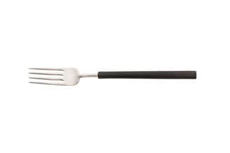Evővilla 18/10 vintage/alátét fekete 20,4 cm
