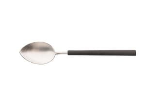 Evőkanál 18/10 vintage/alátét fekete 20,4 cm