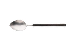 Desszertkanál 18/10 vintage/alátét fekete 17,4 cm