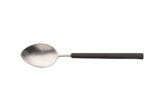 Teáskanál 18/10 vintage/alátét fekete 13,8 cm