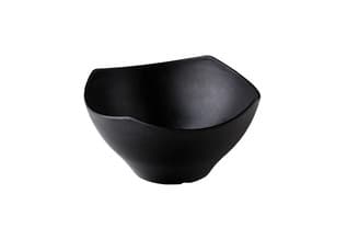 Tál Zen négyzetes fekete 28 cm