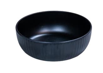 Tál melamin fekete 17 x 6 cm
