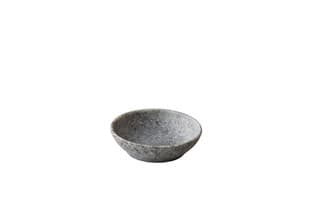 Pebble szürke organikus mártogatós tálka 6,5 cm