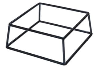 Büfé emelvény non-slip fekete 20 x 18 x 8 cm