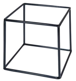 Büfé emelvény non-slip fekete 20 x 18 x 18 cm