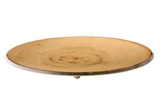 Fa tálca kerek 35 cm