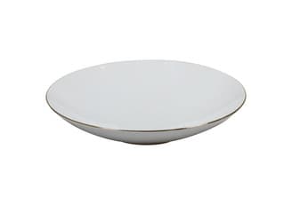 Q Basic arany Coupe mélytányér 25cm
