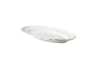 Maria Theresa arany ovális tányér 26 cm