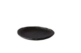 Tányér oyster fekete 16cm