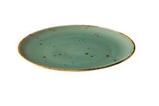 Vízkék coupe tányér reaktív kék 21 cm
