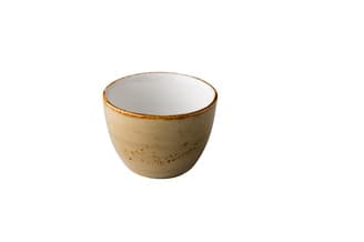Rakásolható kerek tál reaktív homok 9 cm