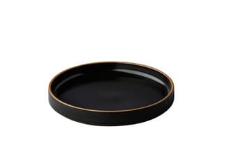 Tányér Japan fekete 15cm