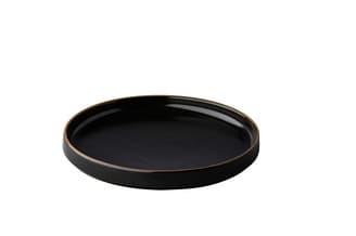 Tányér Japan fekete 20cm