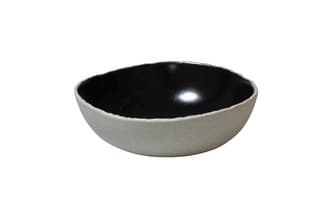 Natura fekete tál 17 cm