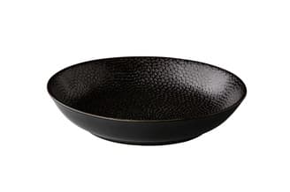Coupe tésztás tányér Honeycomb fekete 21 cm