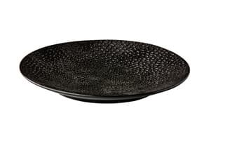 Coupe tányér Honeycomb fekete 16 cm