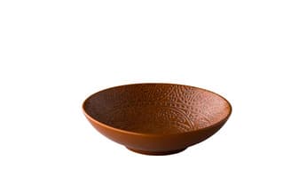 Barcelona mélytányér barna 19 cm