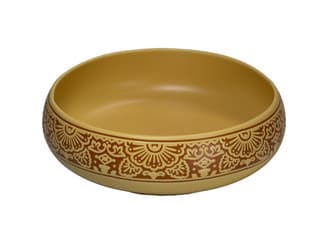 Barcelona tál okker 17 cm 750ml