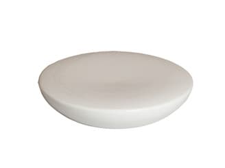 ShApes korong fehér porcelán 11,5 x 2,2 cm