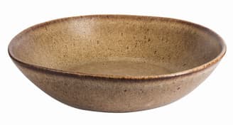 Q Authentic kő barna tésztás tál 22 cm