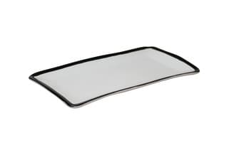 Q Authentic Eclipse téglalap. tányér 27,5 x 15,5 cm