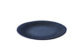 Q Authentic kő kék tányér 28,5 cm