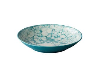Mélytányér Bubble türkiz 25,5cm