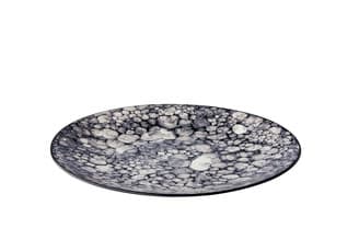 Tányér Bubble fekete 27,5 cm