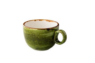 Jersey latte kávéscsésze rakásolható zöld 350 ml