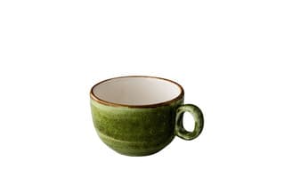 Jersey cappuchino csésze rakásolható zöld 200 ml