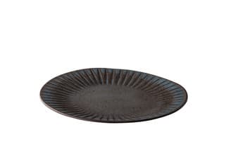 Q Authentic kő zöld tányér 28,5 cm