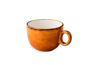 Jersey latte coffe csésze rakásolható narancs 350 ml