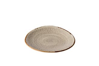 Jersey tányér háromszög szürke 17 cm