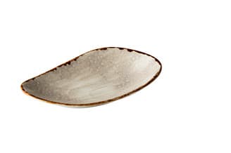 Jersey téglalap tányér szürke 20,5 cm