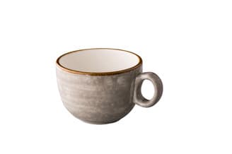 Jersey latte coffe csésze rakásolható szürke 350 ml
