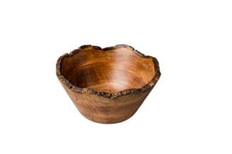 Tál nature mangófa Ø23x11 cm