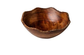 Tál nature mangófa Ø30x12 cm