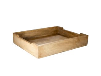 Büfétálca GN 1/2 mangófa 35 x 29 x 6,5 cm
