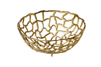 Aluminum kosár arany Ø38 cm