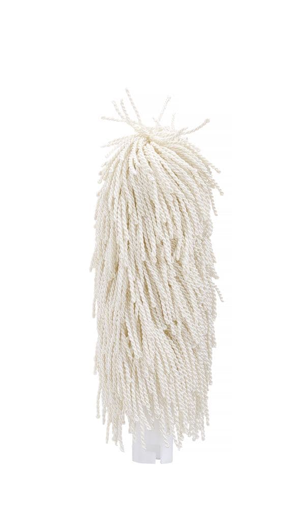 Kefe üvegpolírozóhoz – 2 db - Közepes - Fehér - 205x55mm