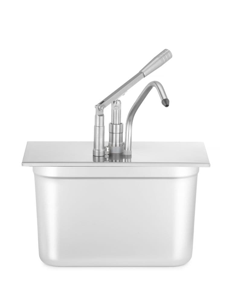 Fedél GN-tartályokhoz való adagolóval - GN 1/3 - 330x180mm