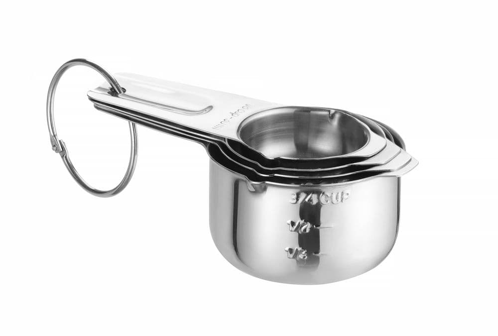 Mérőpohár - 4 db-os készlet - 135x80x(H)45mm