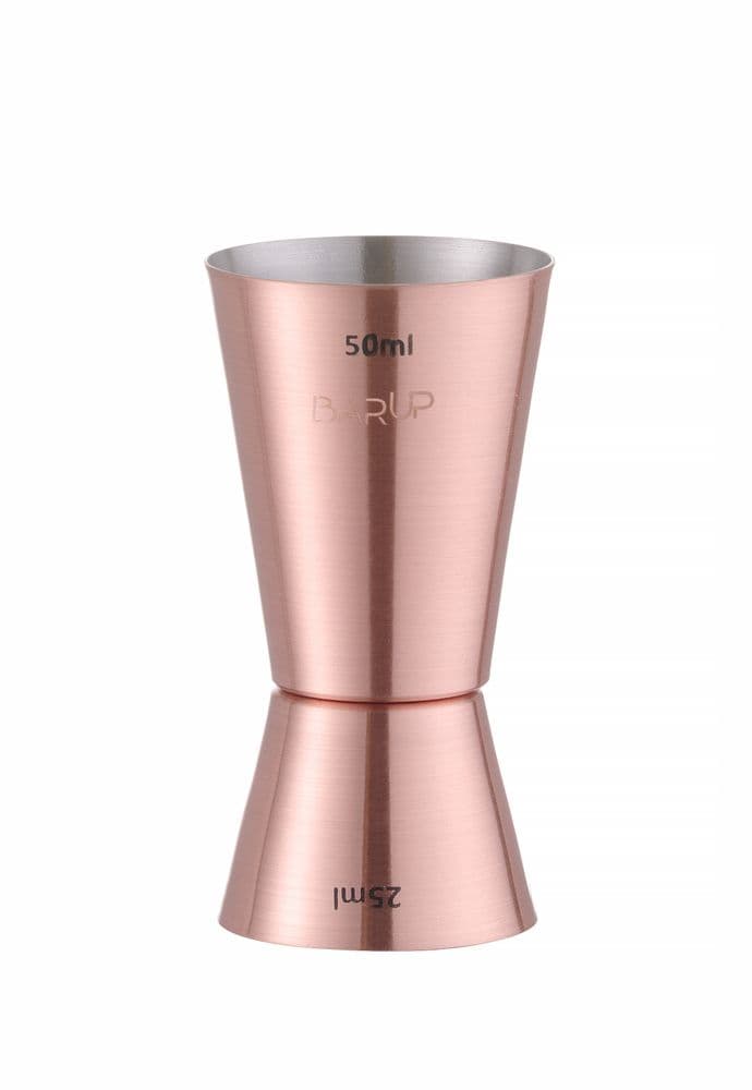Jigger 25/50 ml - BarUp - Rézvörös - ⌀42x(H)86mm