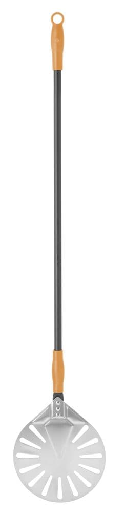 Pizza lapát kerek - perforált - 230x1200mm