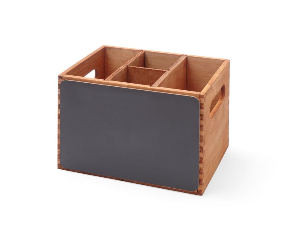 Menü és evőeszközdoboz - 210x150x(H)150mm