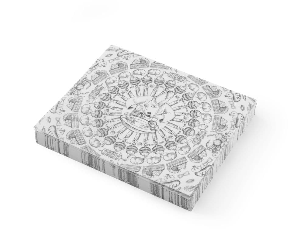 Zsírálló papír - 500 db - chef ételminta - 500 db. - 250x200mm