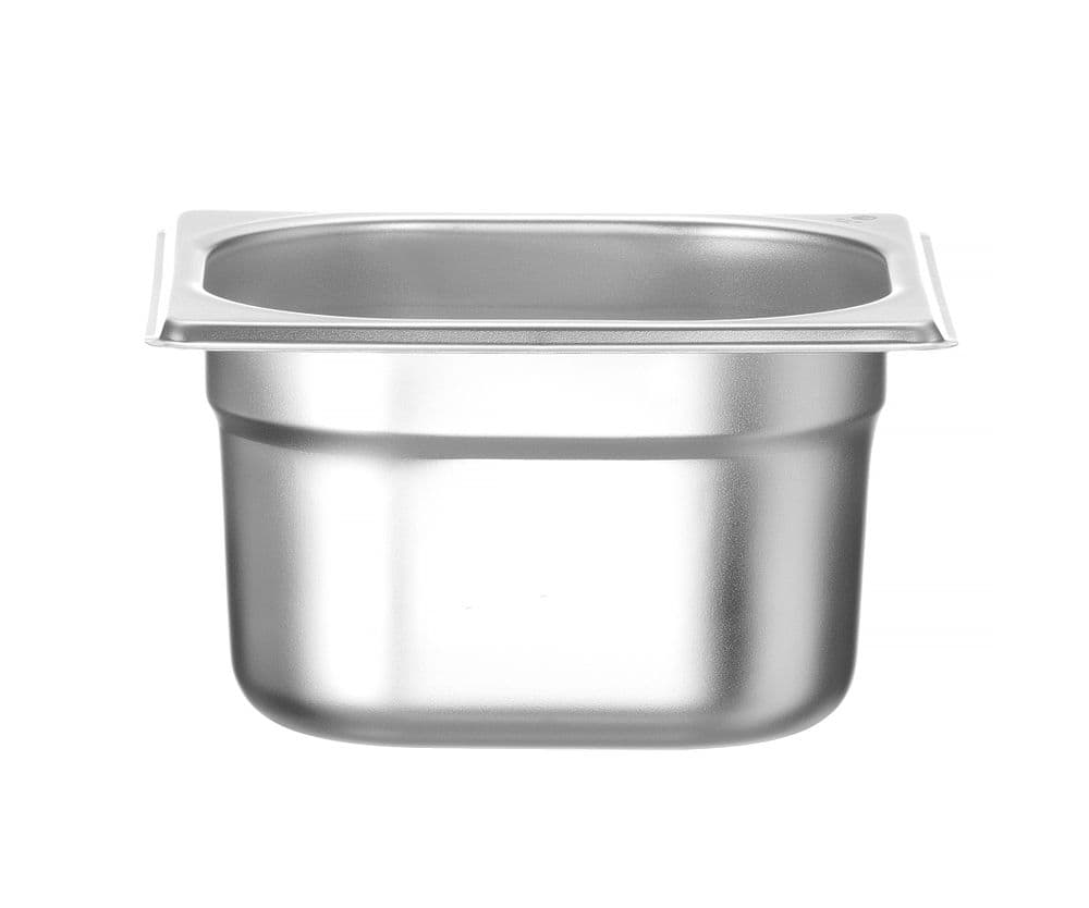 GN edény 1/6 - Budget Termékcsalád - GN 1/6 - 1,6L - 176x162x(H)100mm