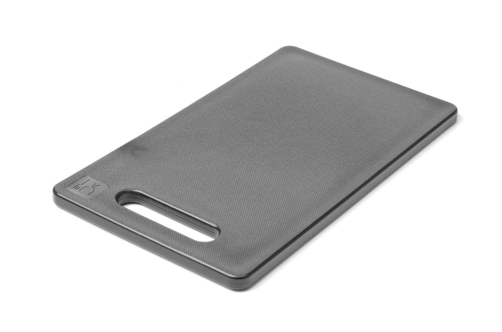 Vágódeszka fogóval - Fekete - 300x200mm