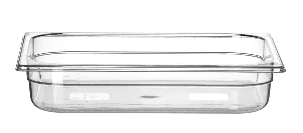 GN edény 1/2 - Profi Termékcsalád - GN 1/2 - 4L - Átlátszó - 325x265x(H)65mm